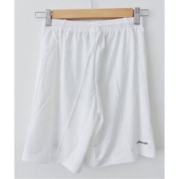 Adidas Camp 11 White-on-White Soccer Shorts | Youth Girls Medium | NEW - Picture 13 of 15